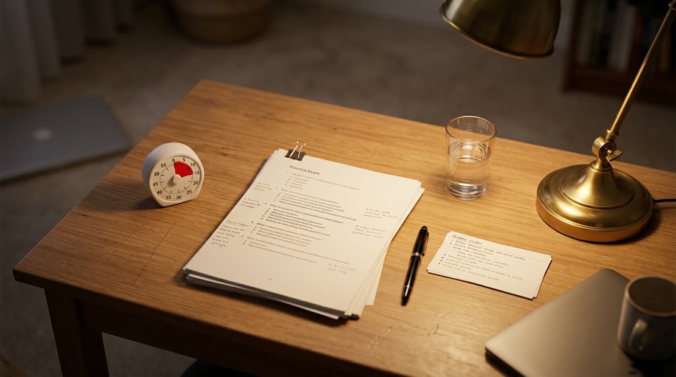 Why Timed Practice Tests Are Your Best Defense Against Exam Panic