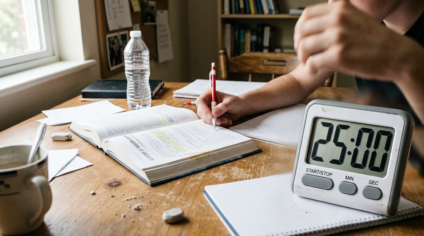 Stop the Spiral: How Timed Practice Calms Exam Anxiety